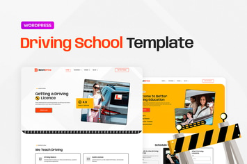 BestDrive – Driving School Elementor Template Kit