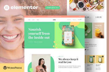 Miju - Conscious Product Elementor Template Kit