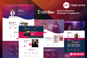 Eventen - Event Conference Elementor Pro Template Kit