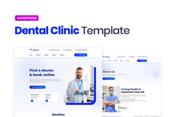 Dentino – Dental Clinic Elementor Pro Template Kit
