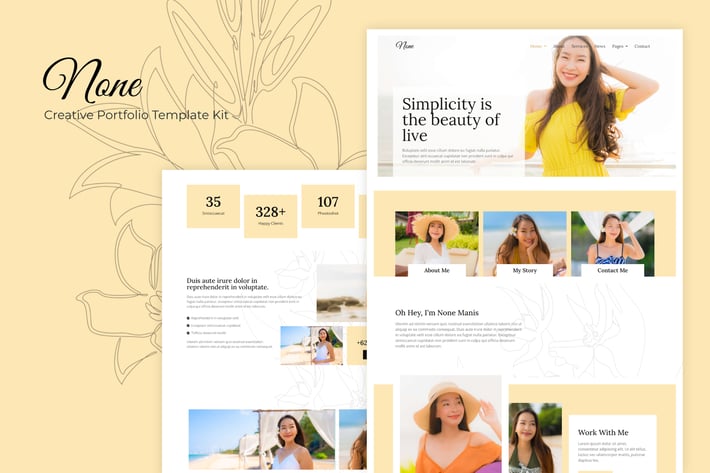 None - Stylish Fashion Elementor Template Kit