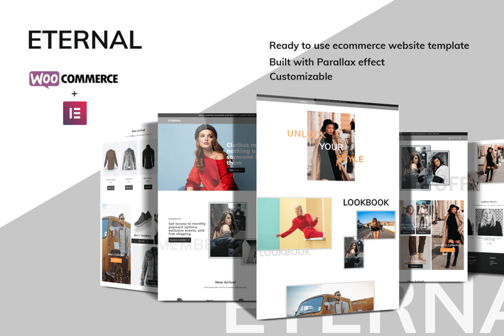 Eternal - Ecommerce Elementor Template Kit