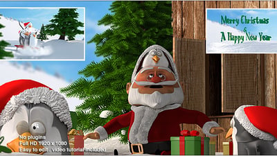 Christmas Penguins V2