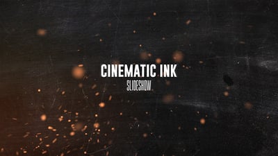 Cinematic Ink Slideshow