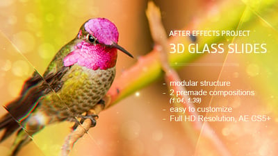 Glass Slides 3D