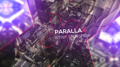 Letters - Parallax Slideshow