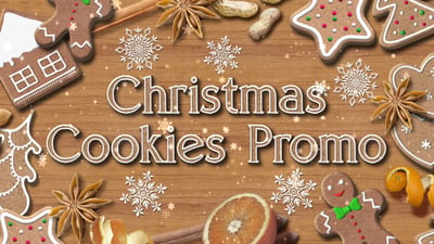 Christmas Cookies Promo
