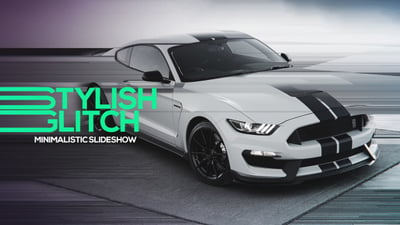 Pixel Stretch - Stylish Glitch Slideshow