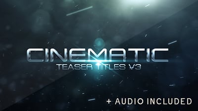Cinematic Trailer Titles v3