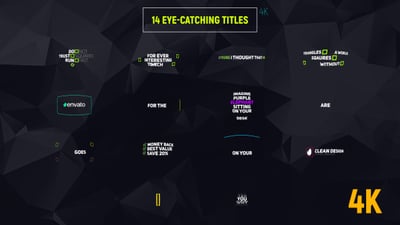 14 Kinetic Titles