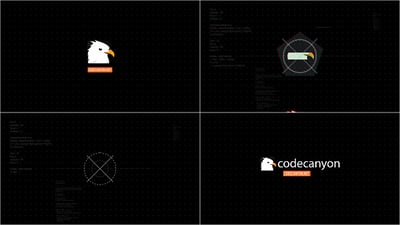 Sci-Fi Glitch Logo