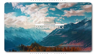 Magnifier Parallax Slideshow