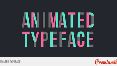 Animated Typeface