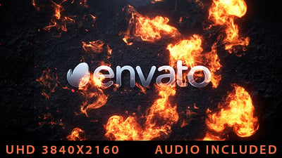 Cinematic Fire Logo