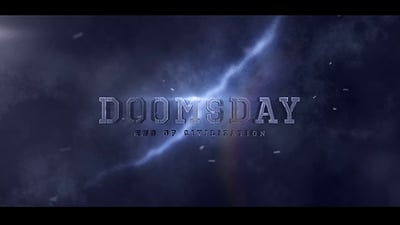 Doomsday Title design