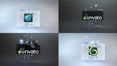 Corporate Cubes Logo Reveal