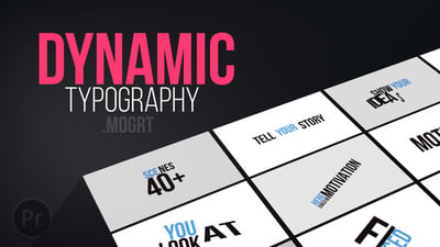 Dynamic Typography | Mogrt