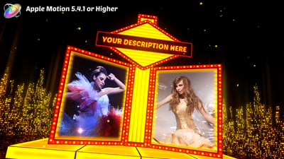 Retro Club Party Promo - Apple Motion