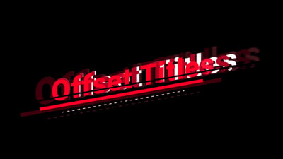 Offset Titles
