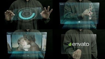 Holographic touch