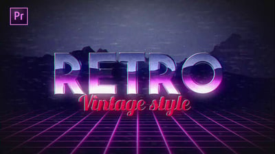 Retro Title
