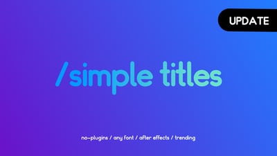 Minimal Titles