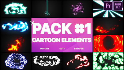 Flash FX Elements Pack 01 | Premiere Pro MOGRT