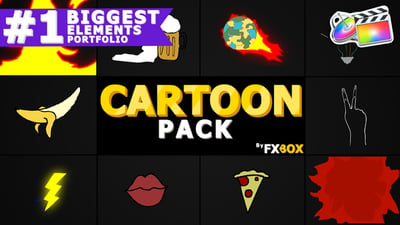 Cartoon Elements | FCPX