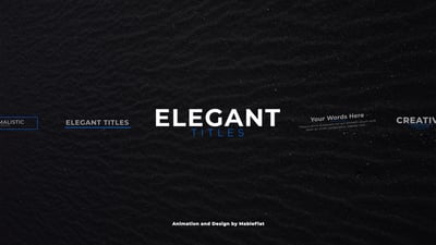 Elegant Titles