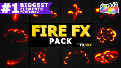 Flash FX Flame Elements | FCPX