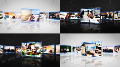 Elegant Business Presentation Room