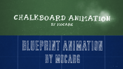 Chalkboard and Blueprint Presentation