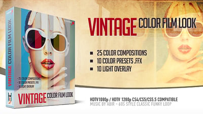 Vintage Color Film Look