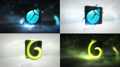 Clean 3d logo formation