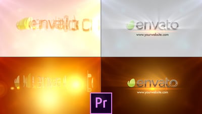 Elegant Rays Logo - Premiere Pro
