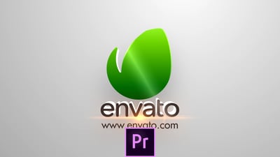 3D Flip Logo - Premiere Pro