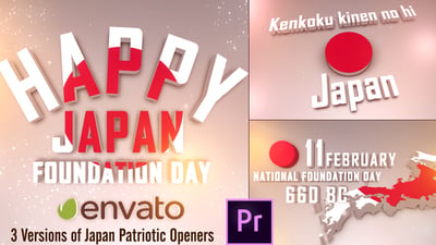 Japan Patriotic Openers - Premiere Pro