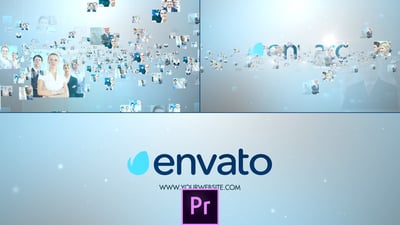 Multi Image Stylish Logo - Premiere Pro