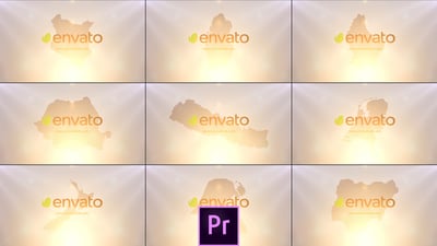 World Countries Logo Pack V6 - Premiere Pro