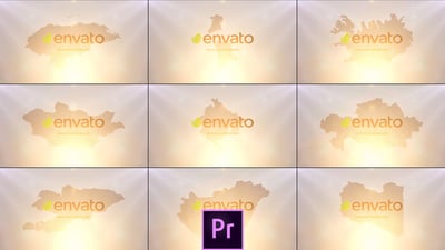 World Countries Logo Pack V9 - Premiere Pro