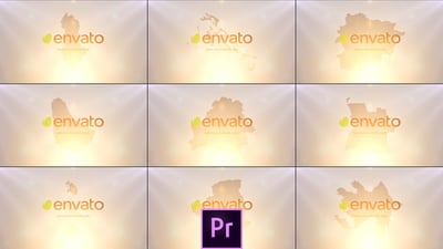 World Countries Logo Pack V12 - Premiere Pro
