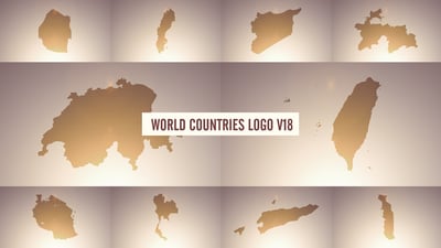 World Countries Logo & Titles V18