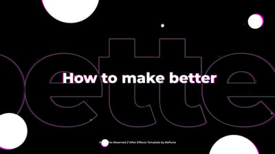 Dynamic Stomp Opener - Urban Typography
