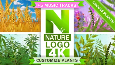 Nature Eco Plants Logo