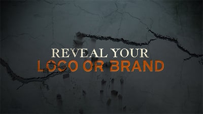 Cracks And Text Animation