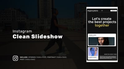 Instagram Clean Slideshow