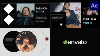 Modern Fashion Scenes for After Effects