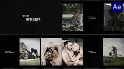 Lovely Memories for After Effects