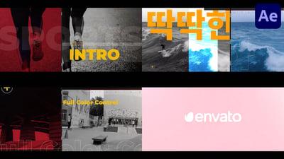 Sports Intro for After Effects