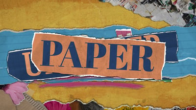 Unfolded Paper Opener